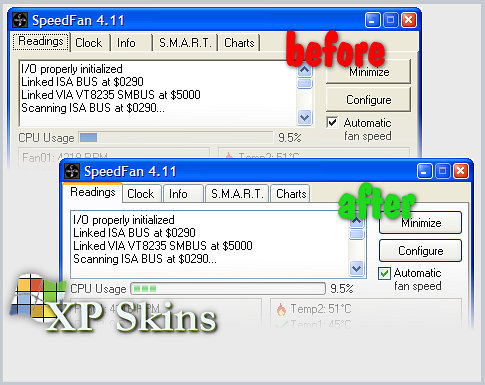 XP Skins Screenshot